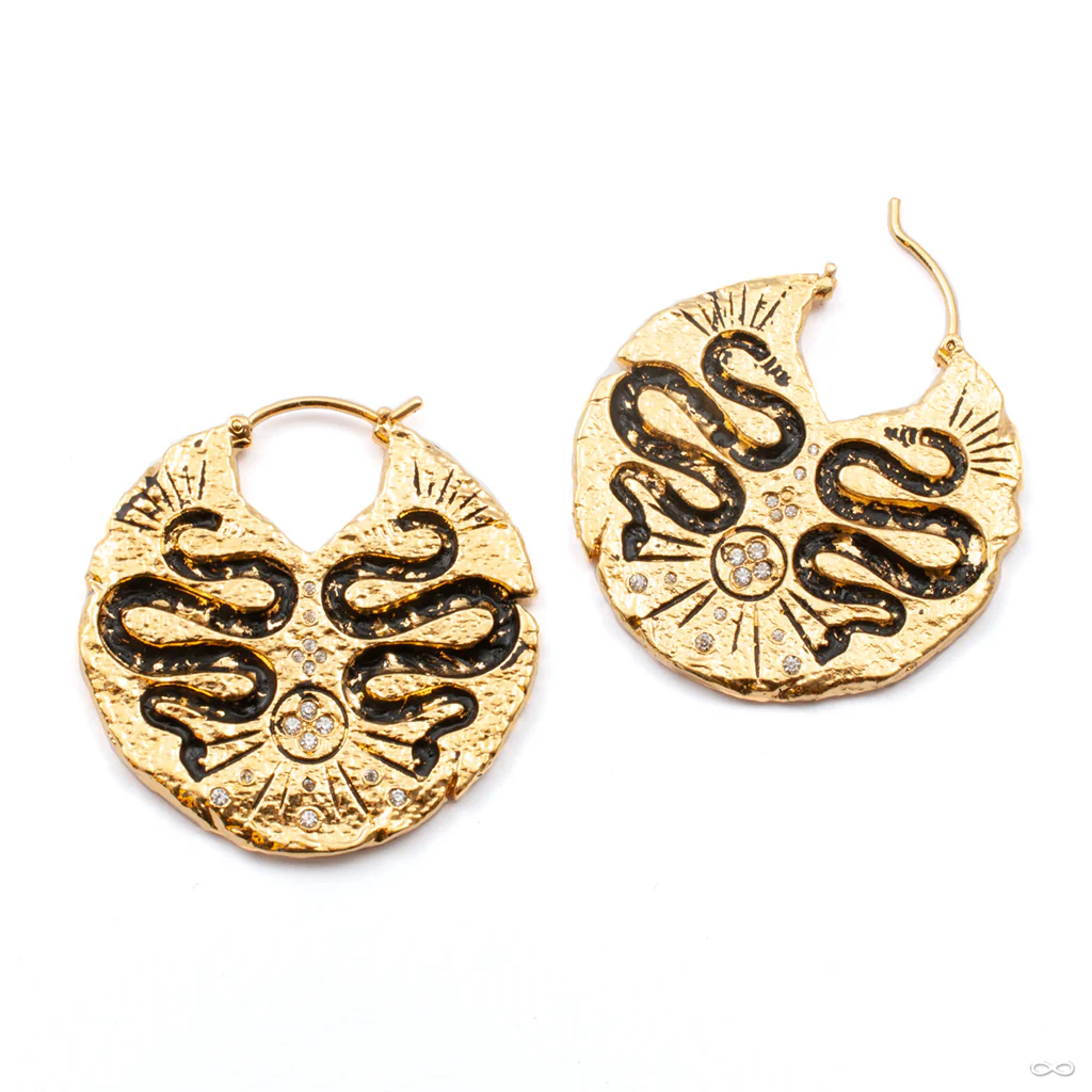 Duality Earrings from Maya Jewelry - Image 3