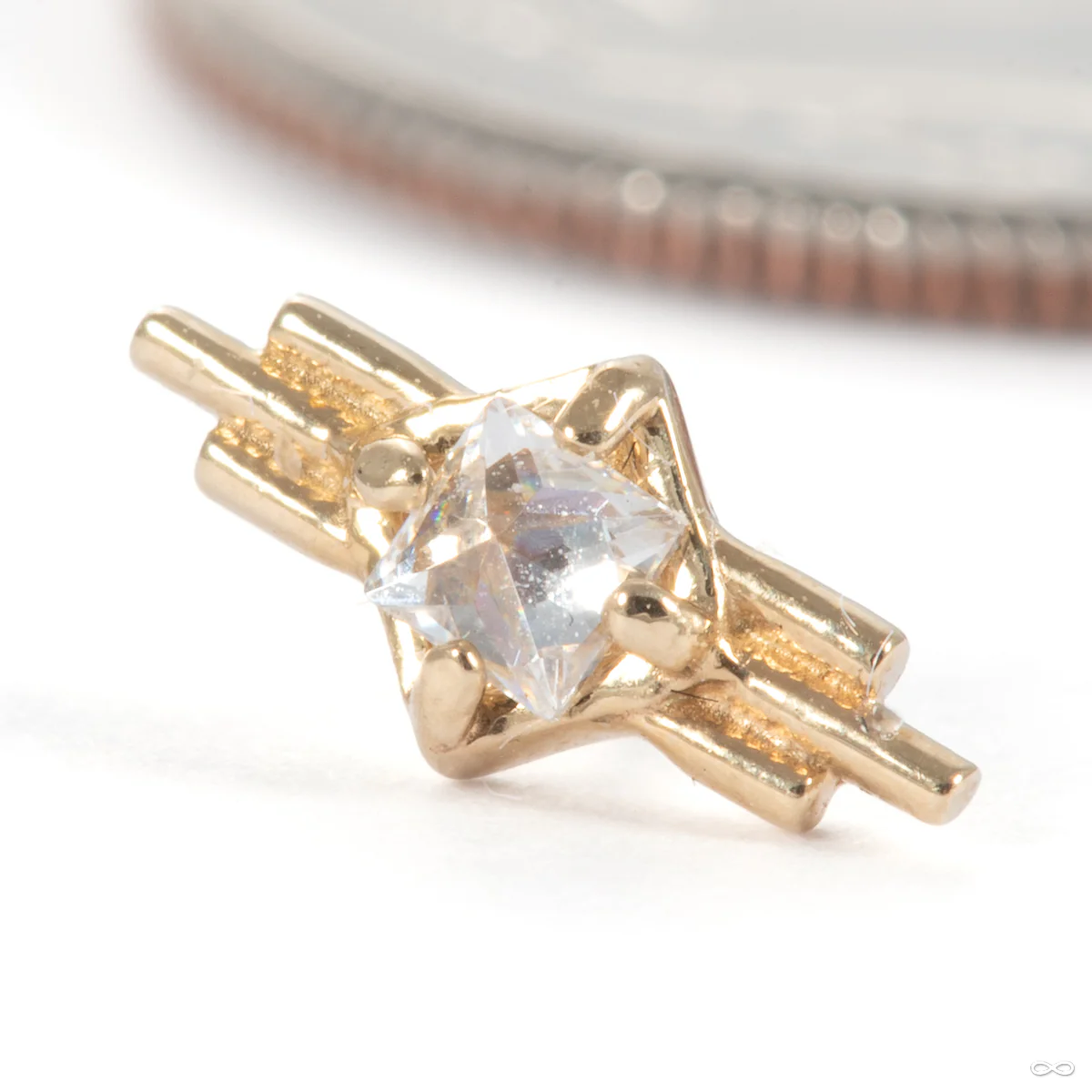 Dusk Press-fit End in Gold from Tawapa