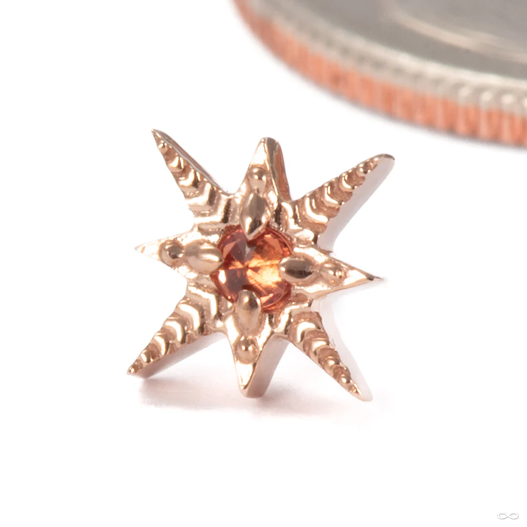 Elendres Press-fit End in Gold from Tether Jewelry - Image 2