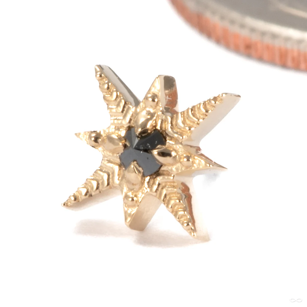 Elendres Press-fit End in Gold from Tether Jewelry - Image 3