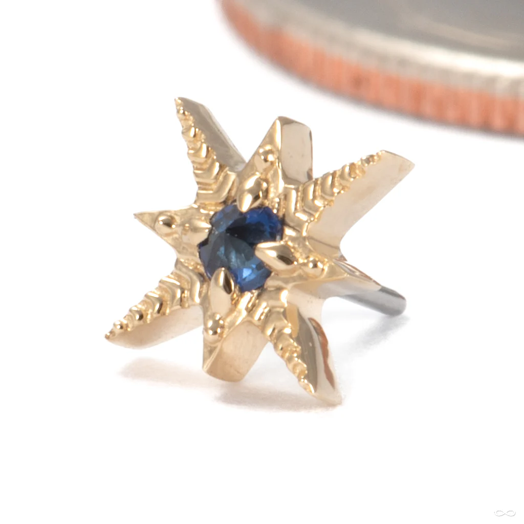 Elendres Press-fit End in Gold from Tether Jewelry - Image 4