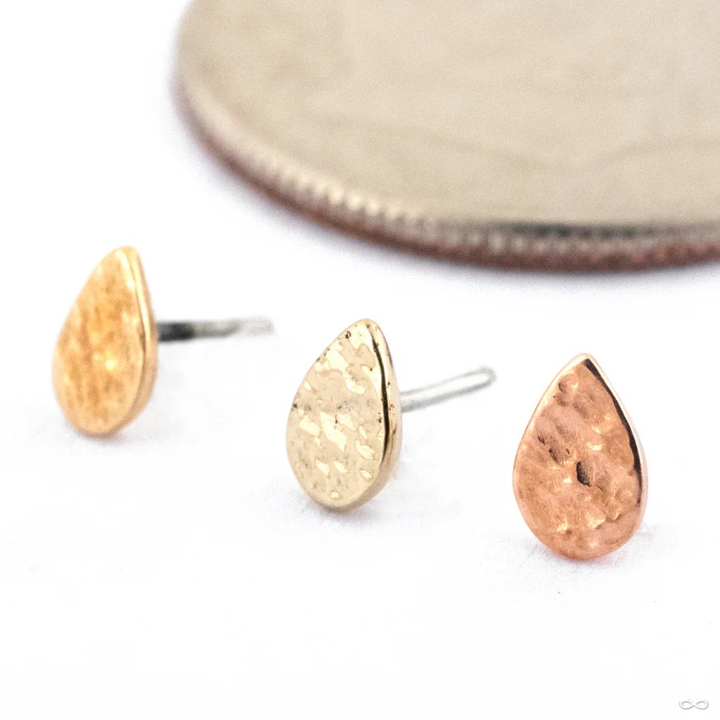 Elixir Press-fit End in Gold from Maya Jewelry