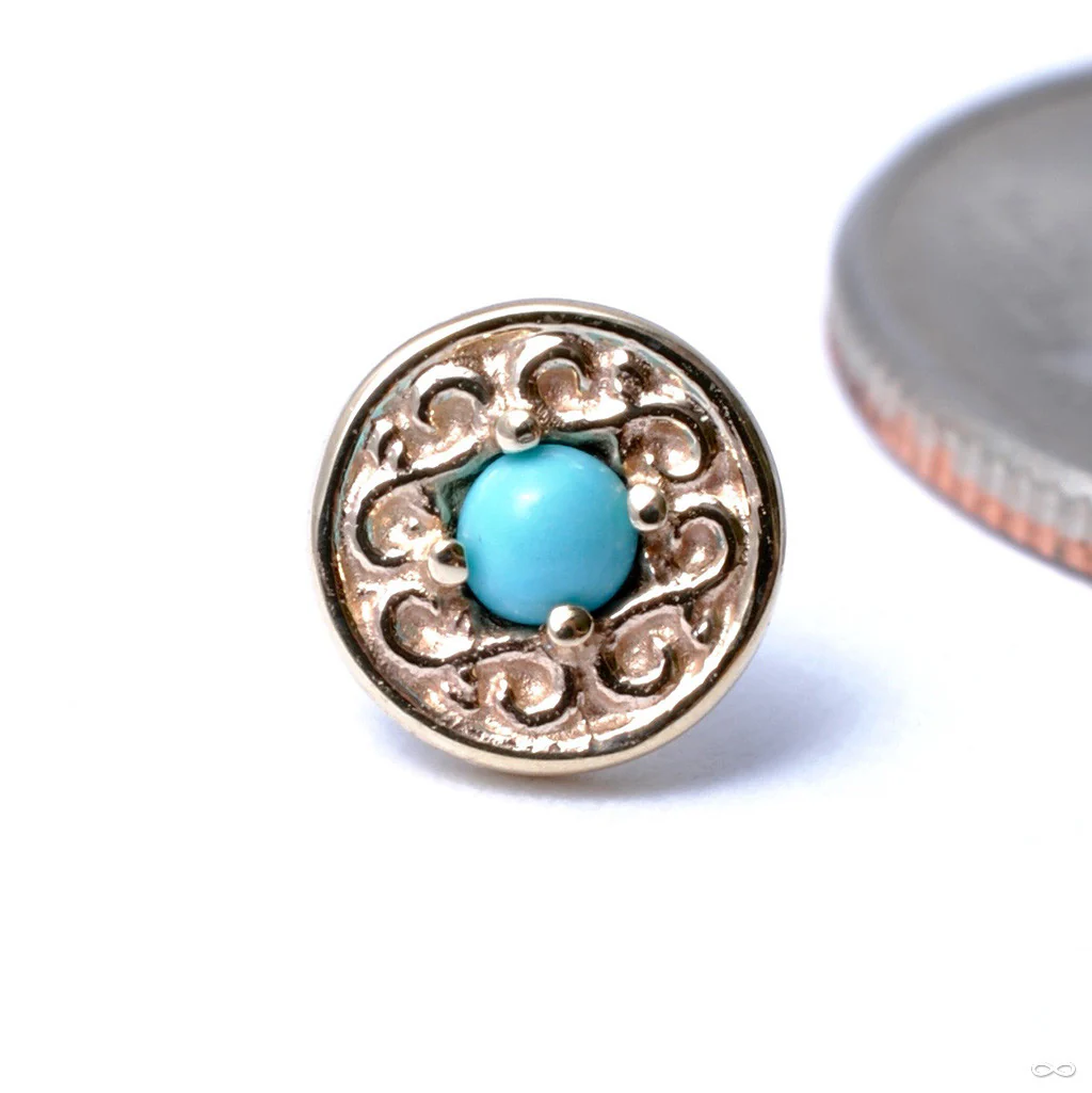Elizabeth Press-fit End in Gold from BVLA
