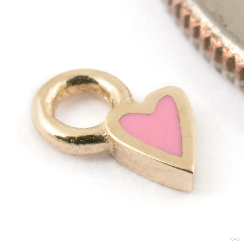 Enamel Ticker Charm in Gold from Pupil Hall - Image 3