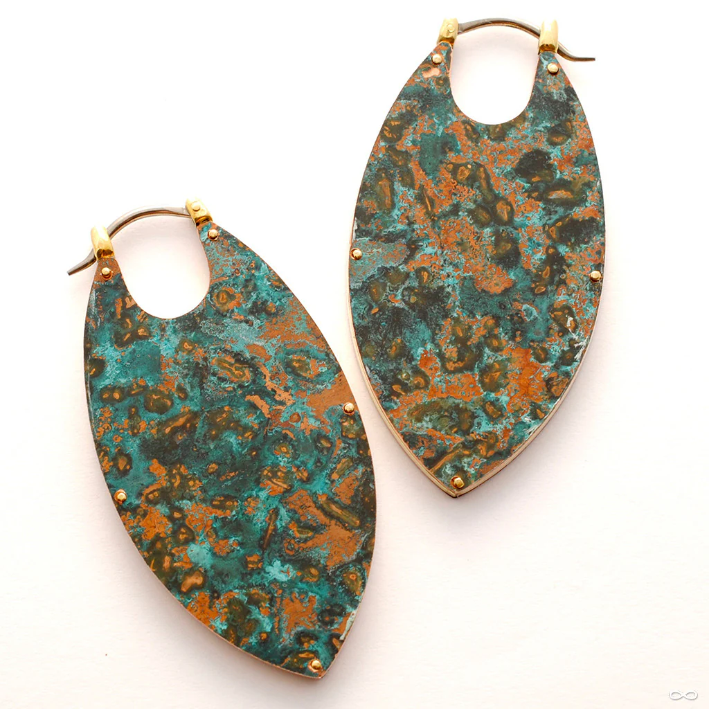 Estella with Teal Patina from Quetzalli
