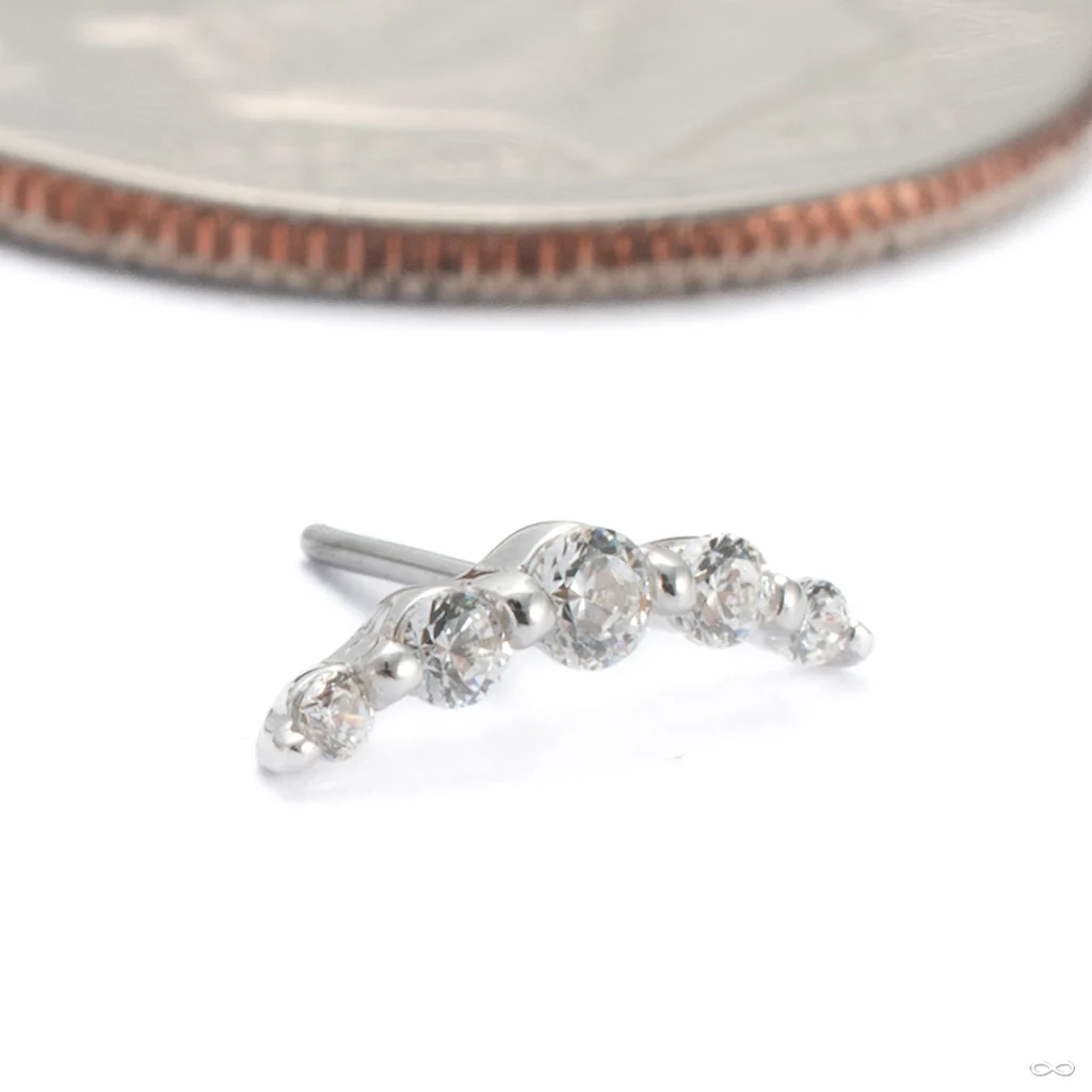 Eternal Press-fit End in Gold from Buddha Jewelry - Image 3