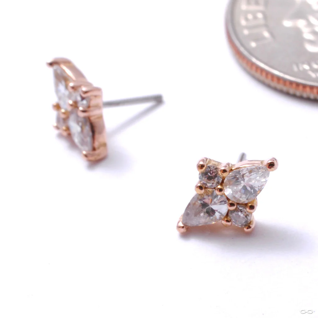 Ethereal Press-fit End in Gold from Buddha Jewelry - Image 5