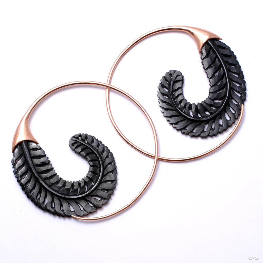 Fairweather Frond Earrings from Maya Jewelry