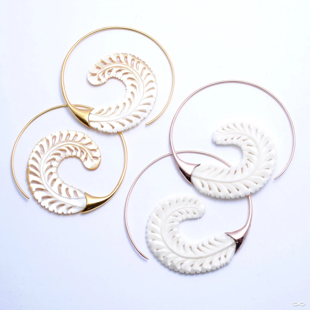 Fairweather Frond Earrings from Maya Jewelry - Image 4