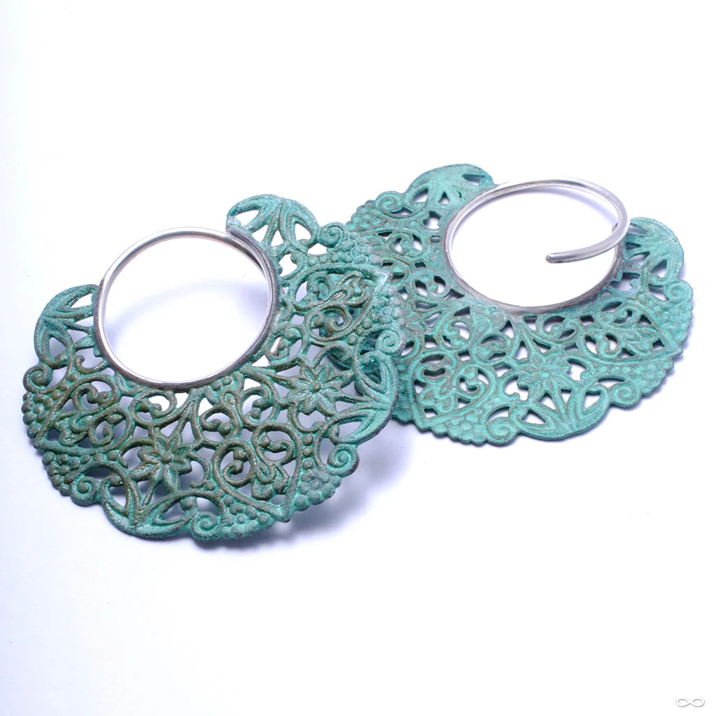 Filigree with Verdigris Patina from Disco Medusa