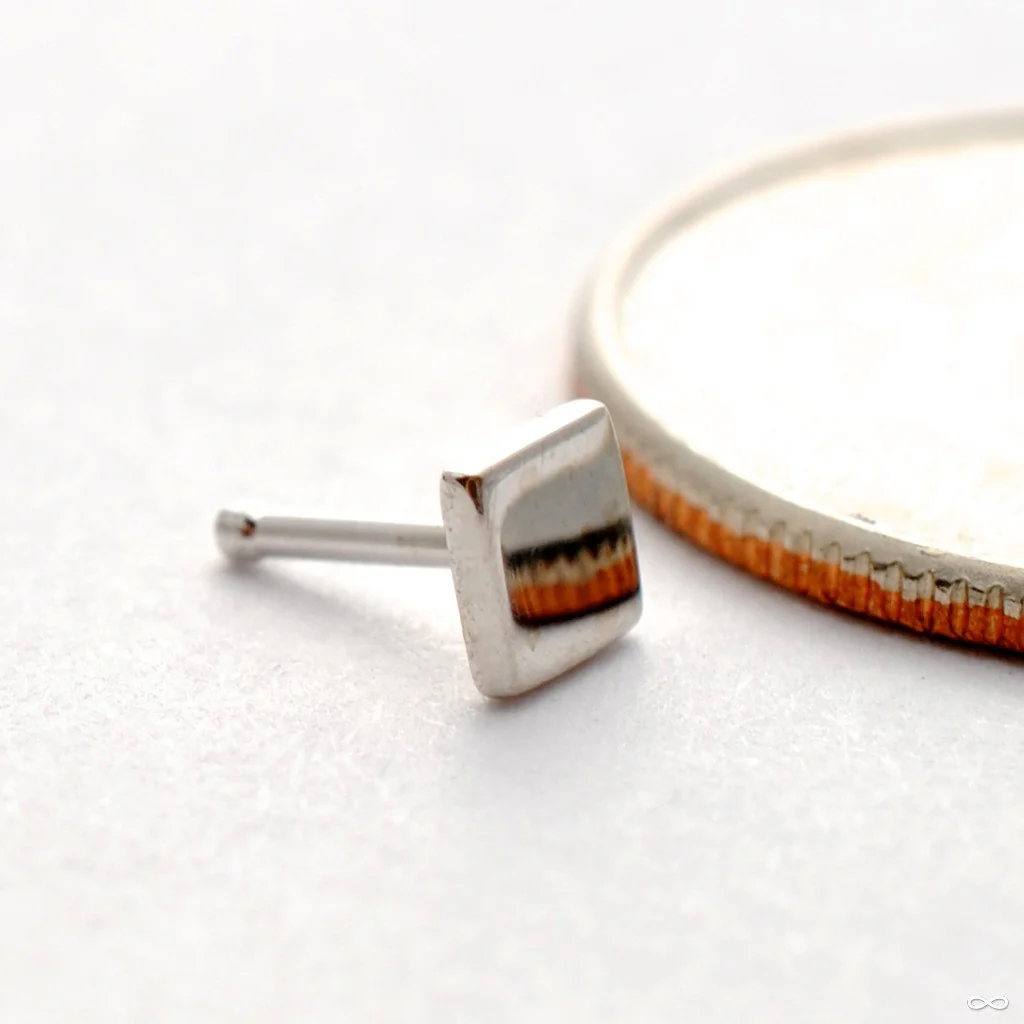 Flat Square Press-fit End in Gold from BVLA - Image 3