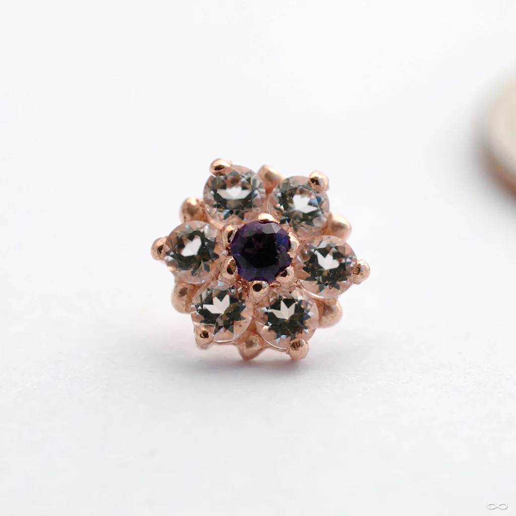 Fleurette Press-fit End in Gold from Scylla - Image 4