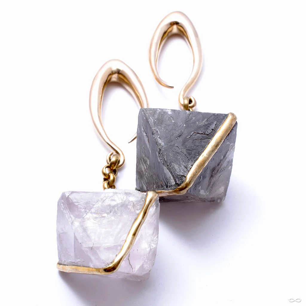 Fluorite Octahedron Dangles from Diablo Organics - Image 2