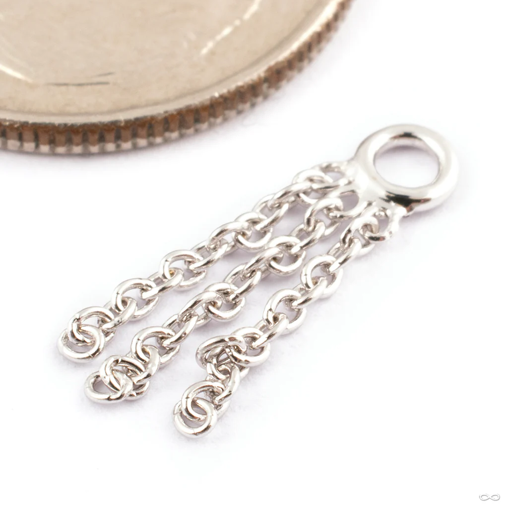 Fringe Charm in Gold from Tether Jewelry - Image 3