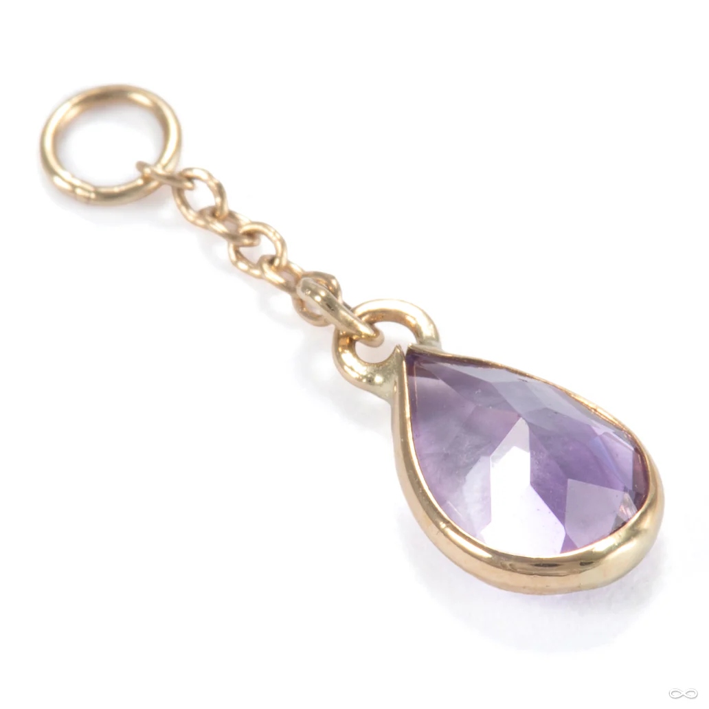 Fruta Charm in Gold from Hialeah - Image 2