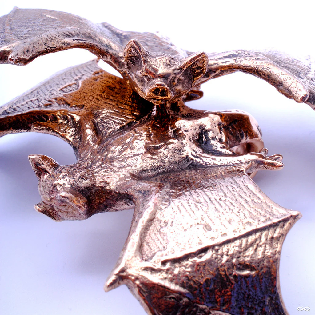 Fuku Bat Weights in Bronze from Blessings to You - Image 2