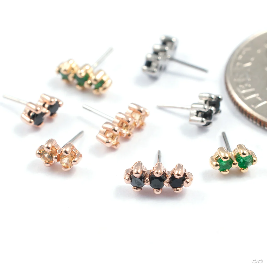 Gala Press-fit End in Gold from Quetzalli