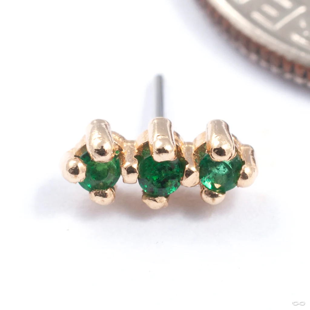 Gala Press-fit End in Gold from Quetzalli - Image 9