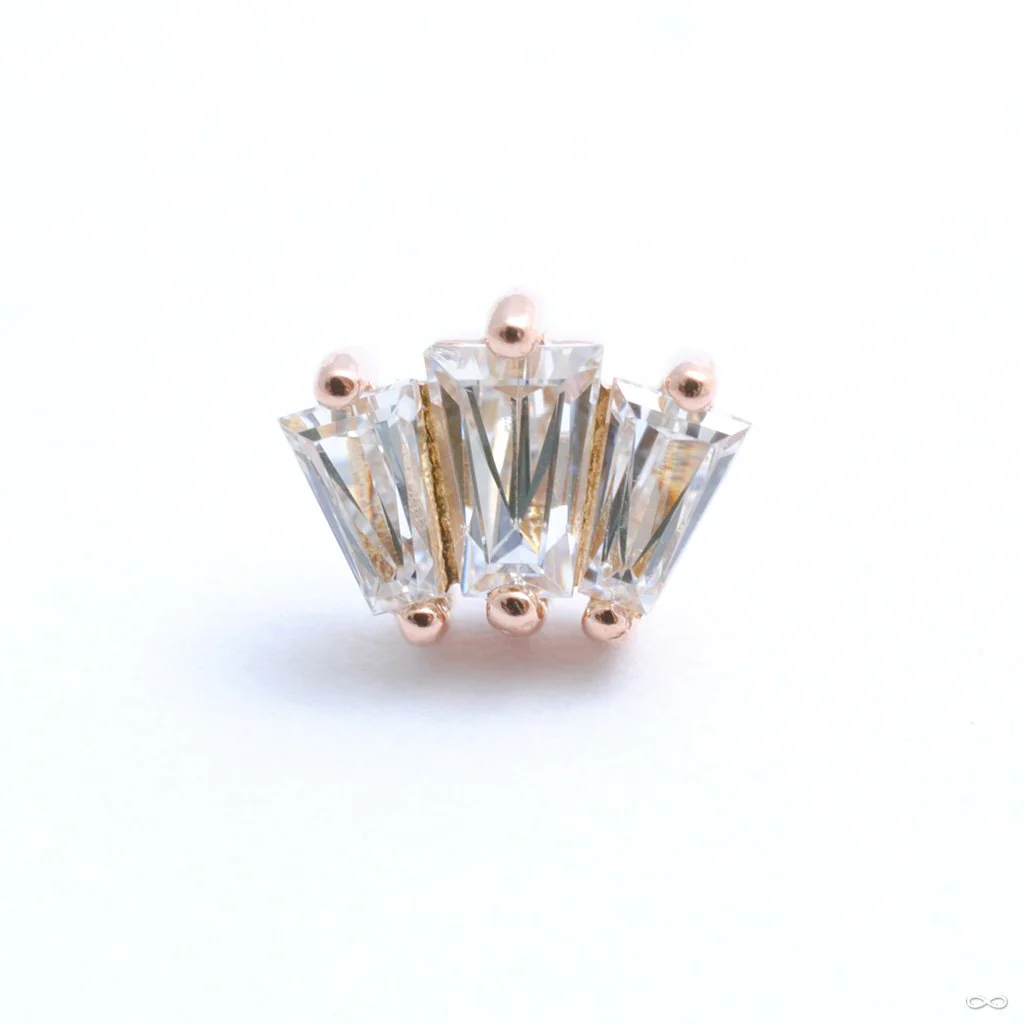 Gemma Press-fit End in Gold from Buddha Jewelry - Image 5