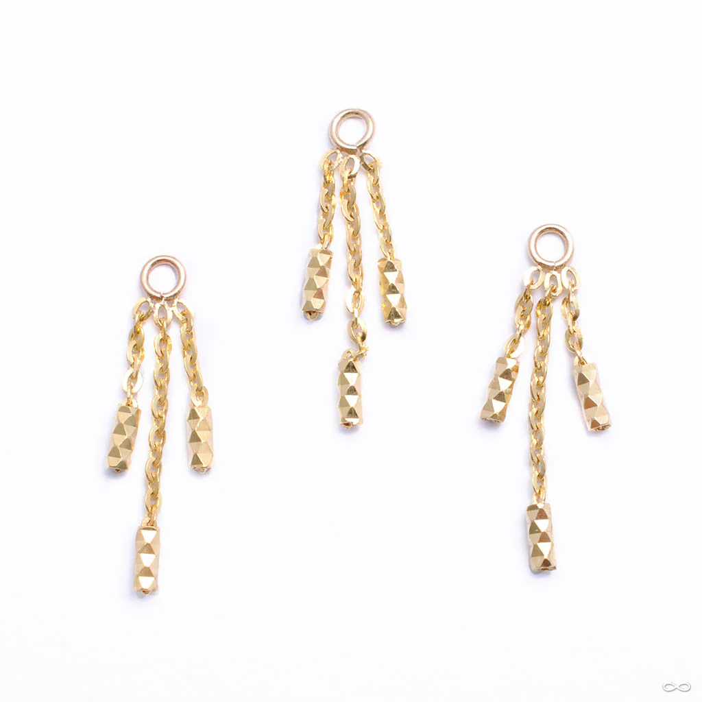 Geo XL Charm in Gold from Pupil Hall
