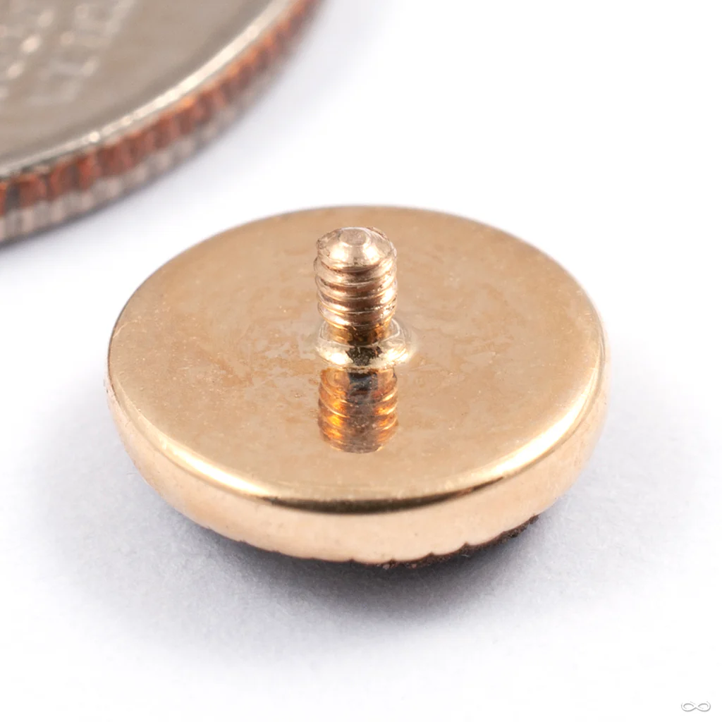 Grizant Druzy Threaded End in Gold from Auris Jewellery - Image 2