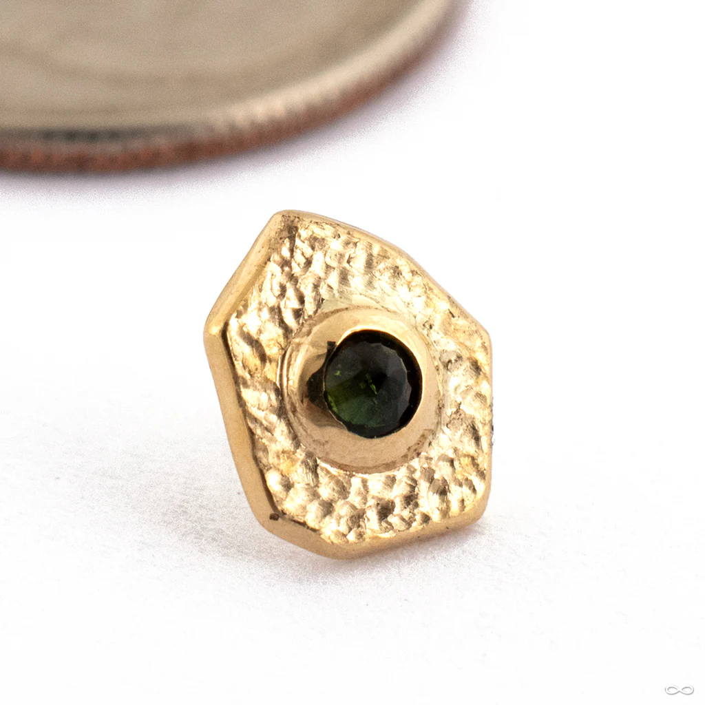 Guardian Press-fit End in Gold from Sacred Symbols