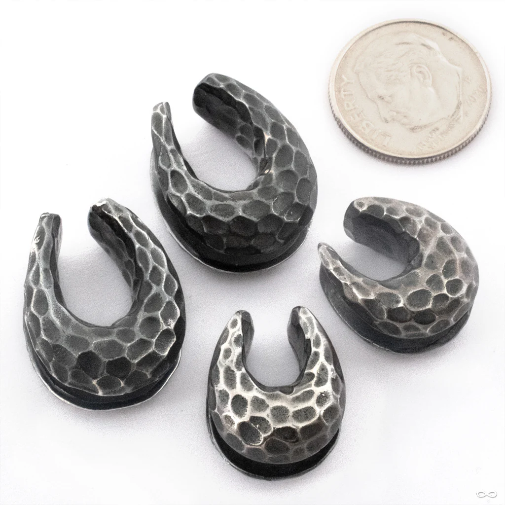 Hammered Platform Saddle Spreader Weights from Diablo Organics