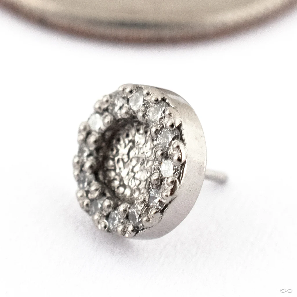 Hammered Ultimate Press-fit End in Gold from Seasons Handmade - Image 2