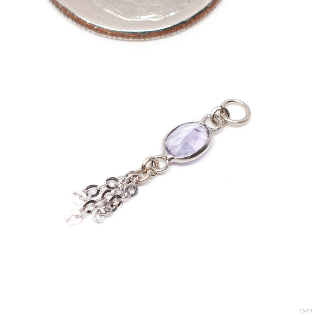 He and Me Charm in Gold from Hialeah - Image 2