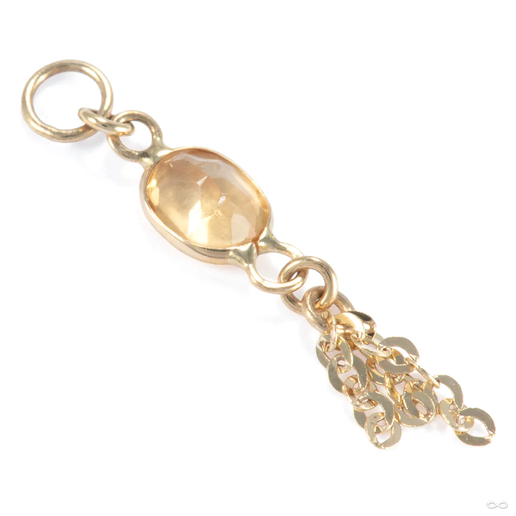 He and Me Charm in Gold from Hialeah - Image 7