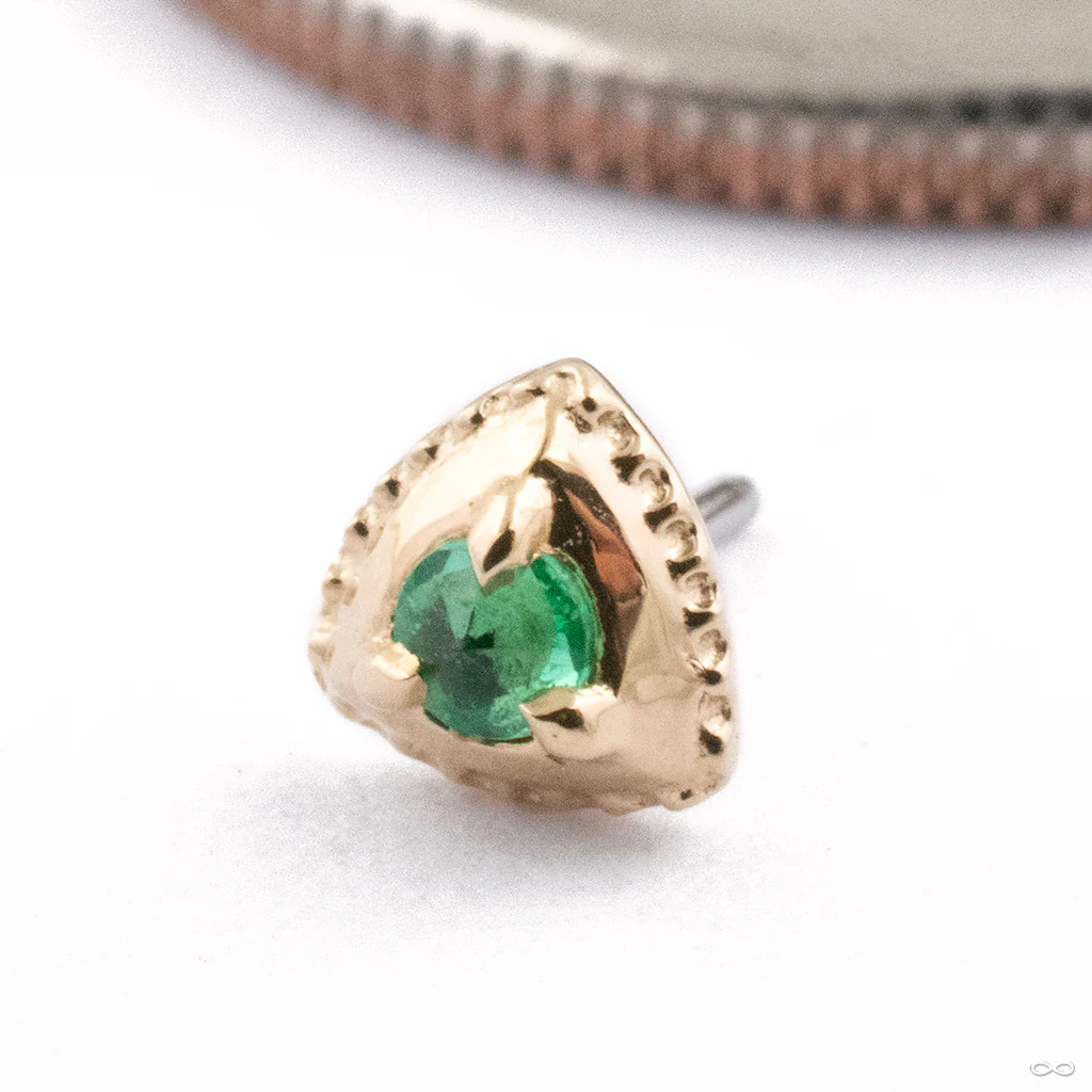 Hero Press-fit End in Gold from Tether Jewelry - Image 4