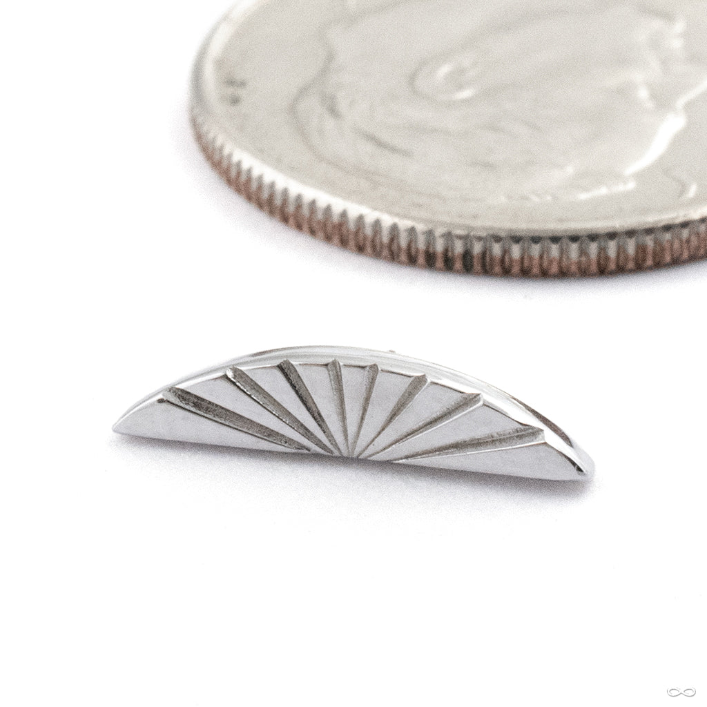 Horizon Press-fit End in Gold from Tether Jewelry - Image 2