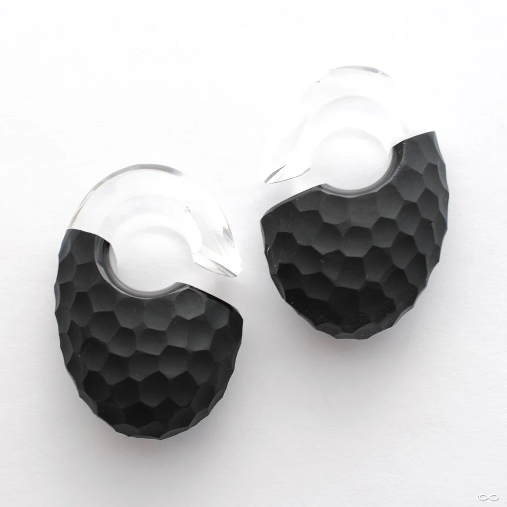 Hybrid Martelé Ovoid Weights from Gorilla Glass