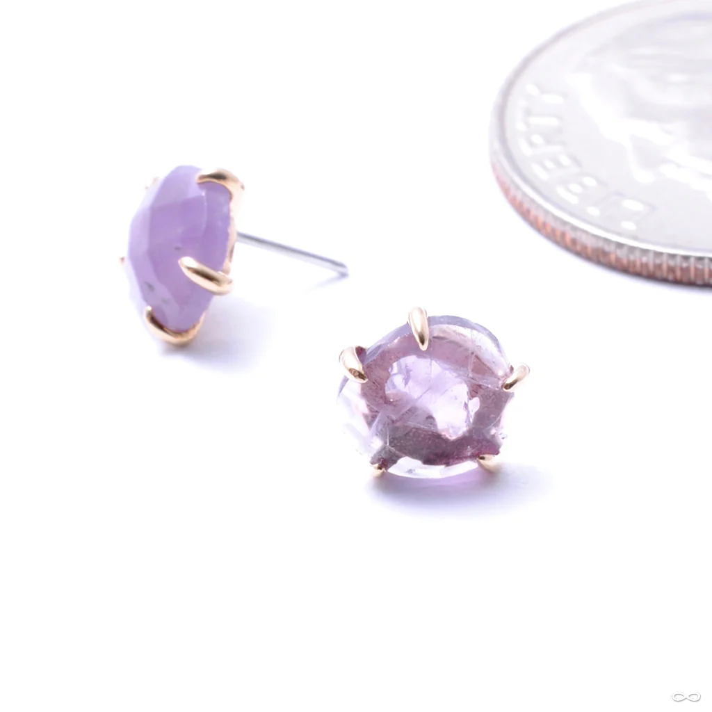 I Like It Rough Press-fit End in Gold from Buddha Jewelry - Image 4