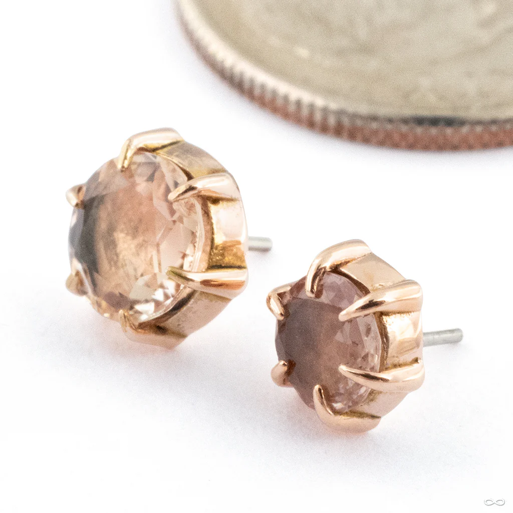 Illuminate Press-fit End in Gold from Maya Jewelry - Image 4