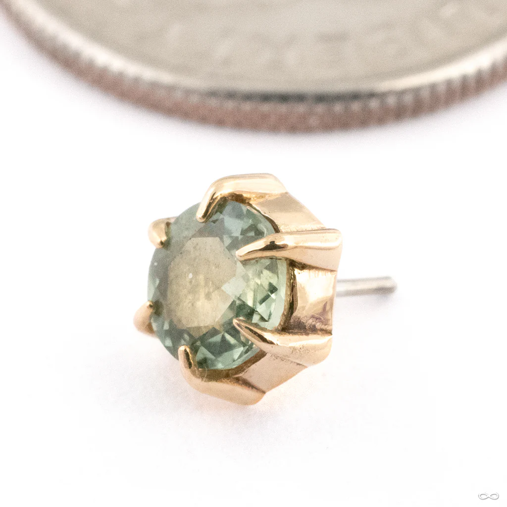 Illuminate Press-fit End in Gold from Maya Jewelry - Image 9