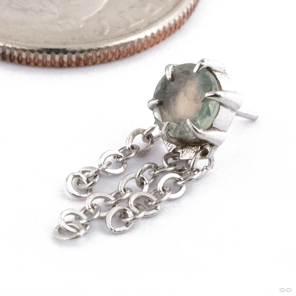 Illuminate with Chains Press-fit End in Gold from Maya Jewelry - Image 2