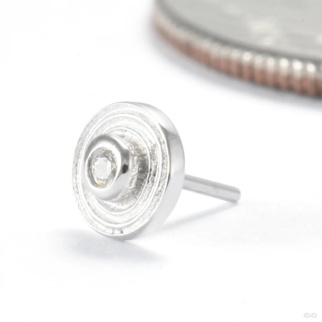Impulse Press-fit End in Gold from Ember Body Jewelry - Image 2