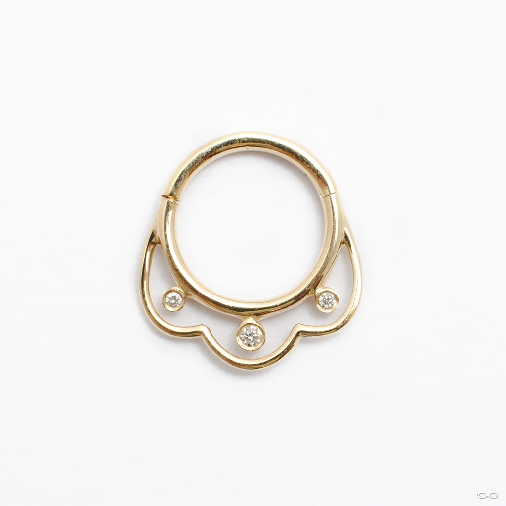 Interiority Clicker in Gold from Pupil Hall - Image 3