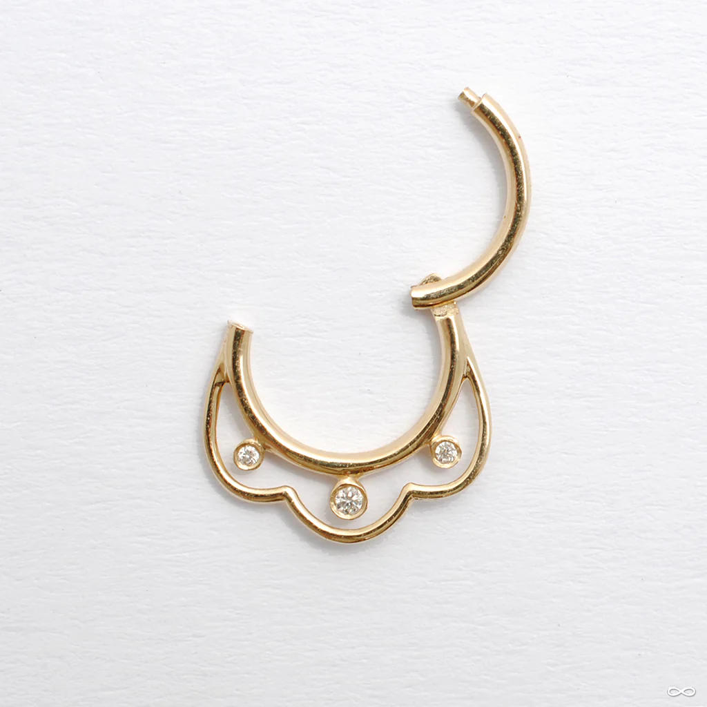 Interiority Clicker in Gold from Pupil Hall - Image 5