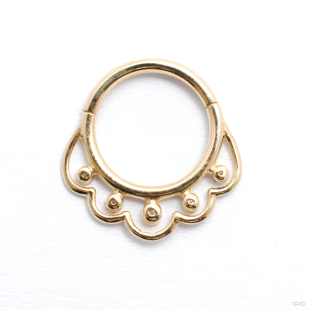 Interiority Clicker in Gold from Pupil Hall - Image 8