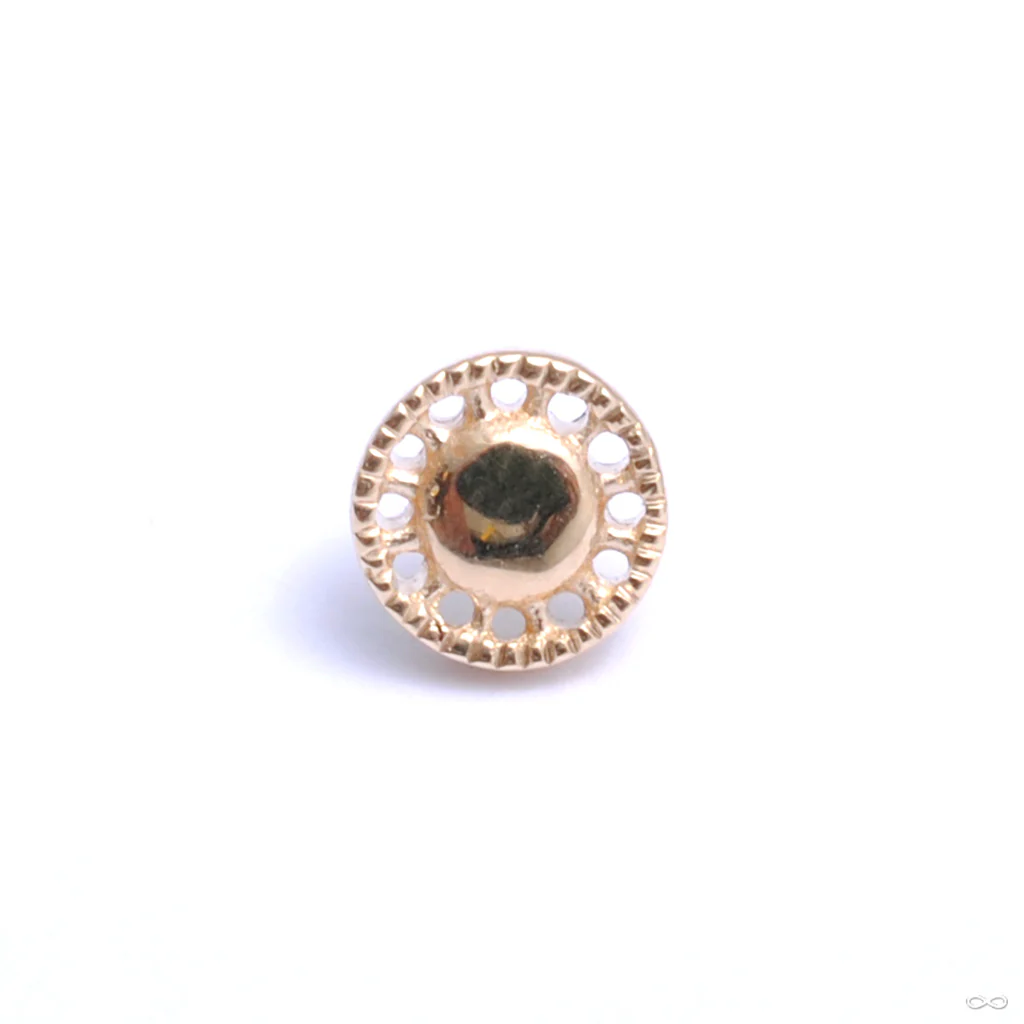 Kappa 12 Press-fit End in Gold from Tether Jewelry - Image 4