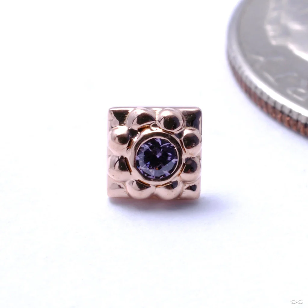 Kira Press-fit End in Gold from Anatometal - Image 2