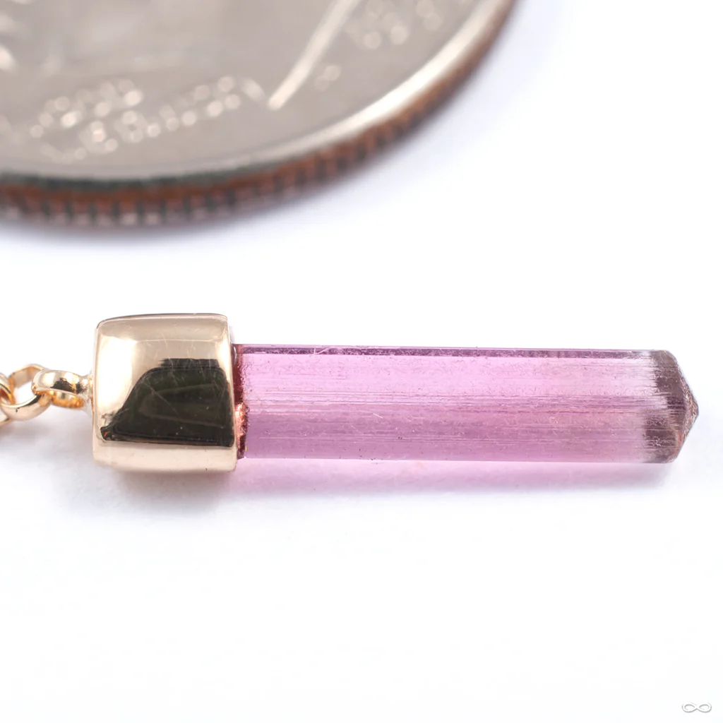 Kiss Me Charm in Gold from Quetzalli - Image 6