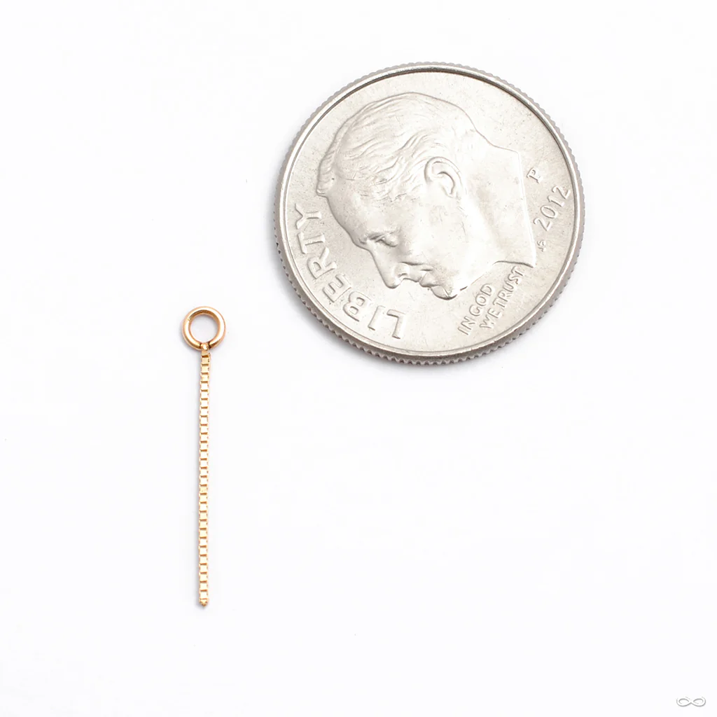 Kite Tail Charm in Gold from Quetzalli - Image 4
