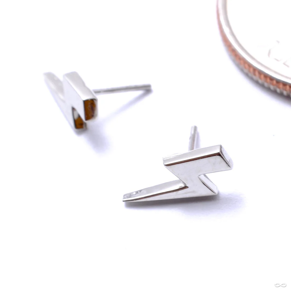 Lightning Bolt Press-fit End in Gold from Anatometal - Image 3