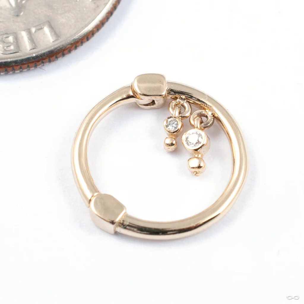 Liminality Dangle Clicker in Gold from Pupil Hall - Image 3