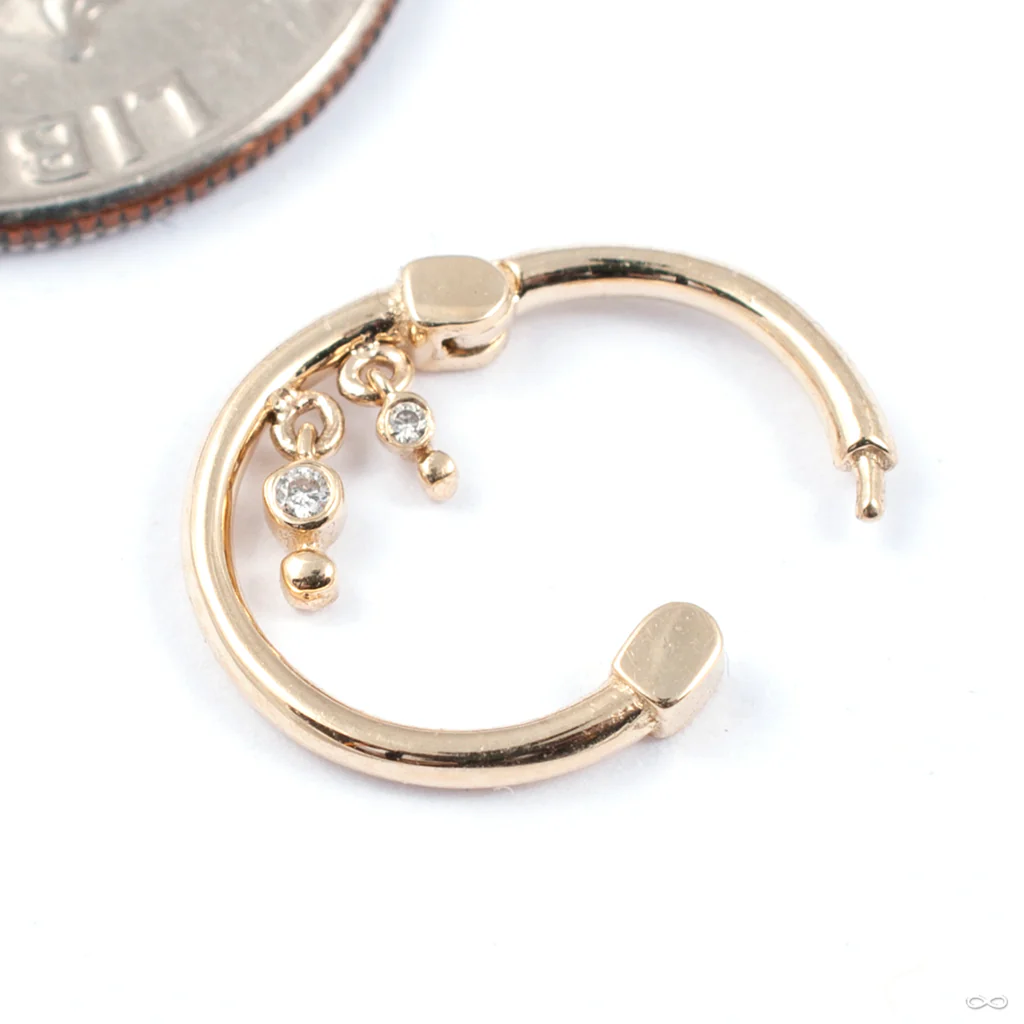 Liminality Dangle Clicker in Gold from Pupil Hall - Image 5