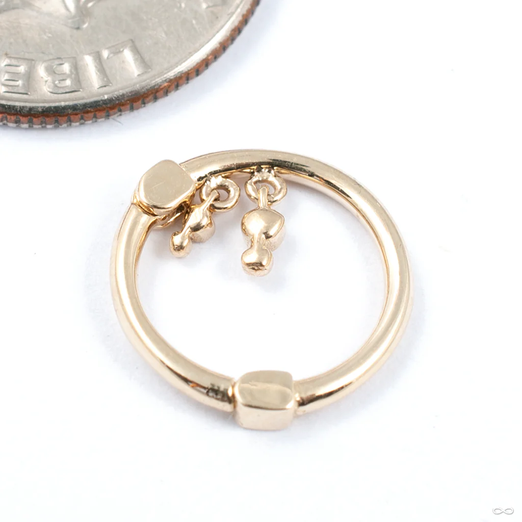 Liminality Dangle Clicker in Gold from Pupil Hall - Image 6