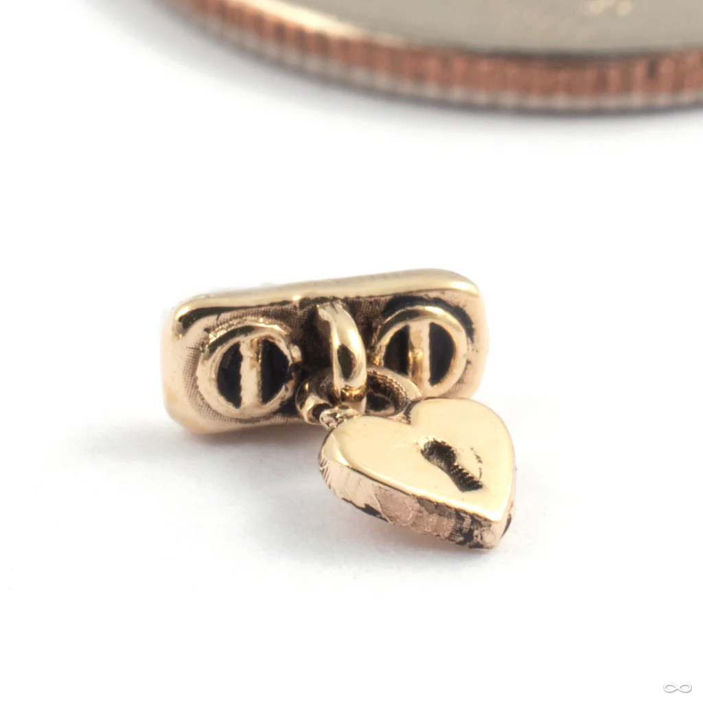 Little Pet Press-fit End in Gold from Maya Jewelry - Image 4